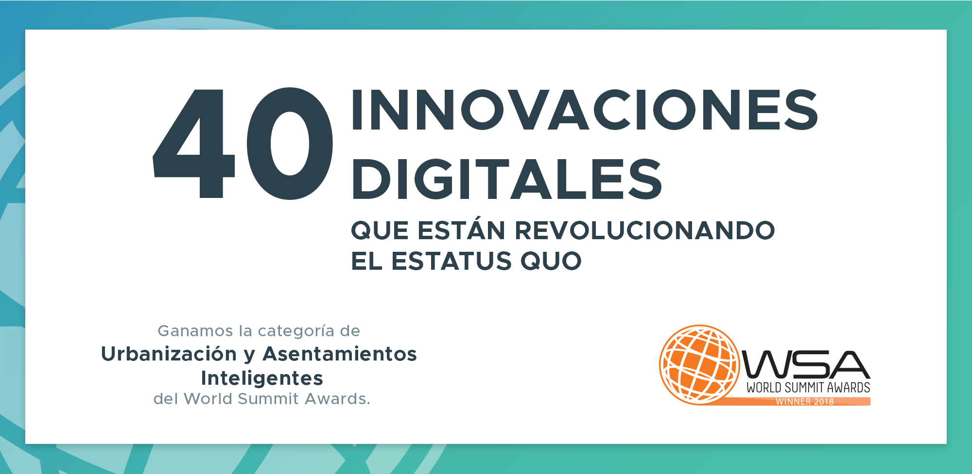 Jetty - Jetty gana Premio Mundial de Innovación